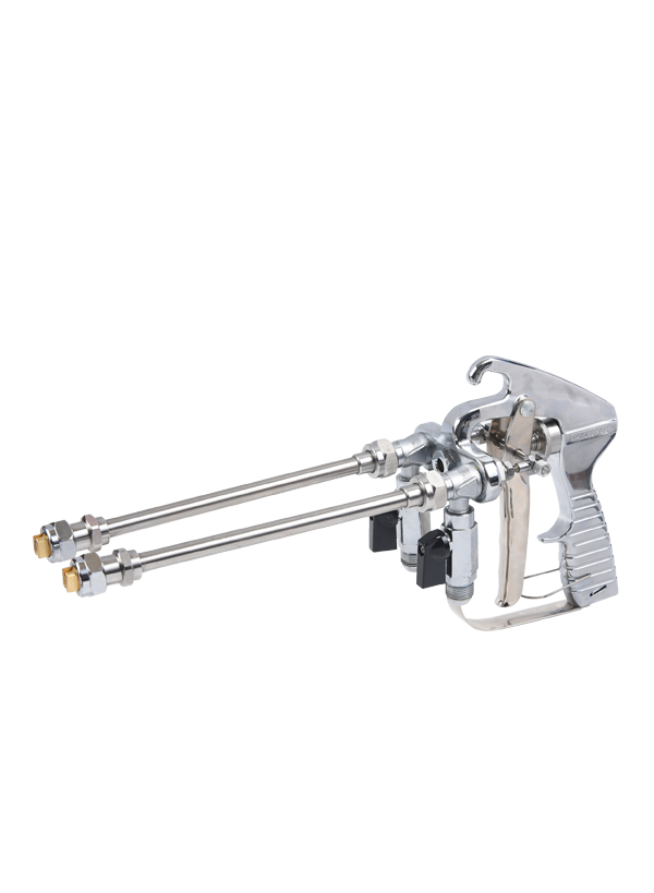 Tweecomponenten uitwendig mengend spuitpistool-DT004